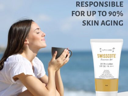 Swisscote Sunscreen Gel SPF 50+++