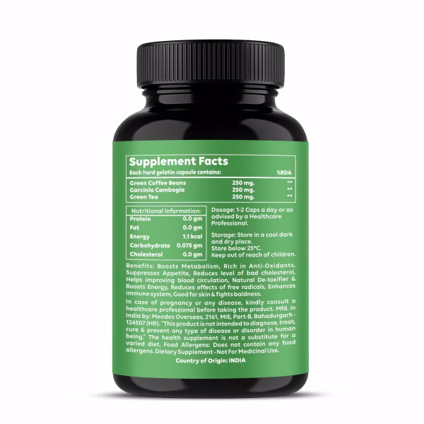 Green Coffee, Garcinia & Green tea2