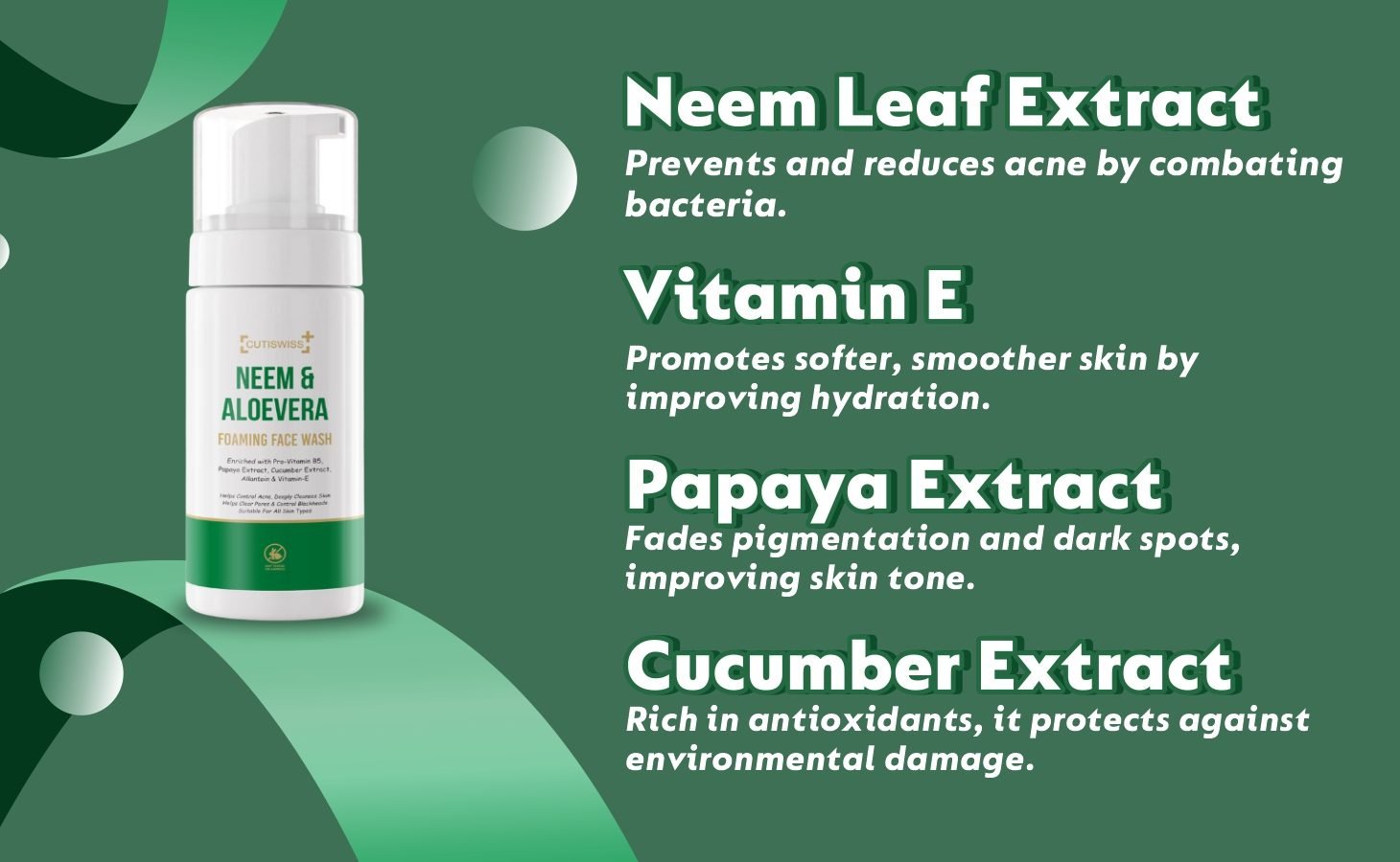 Neem & Aliovera face wash