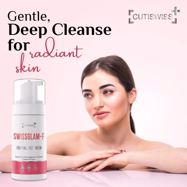 SWISSGLAM-F foaming face wash - 7