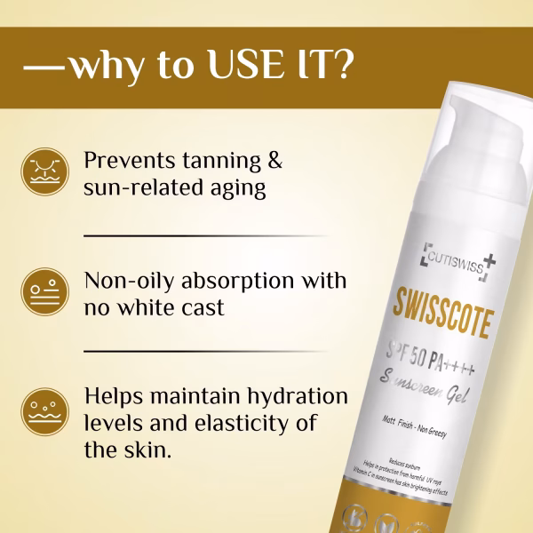 SWISSOTE sunscreen gel - 3