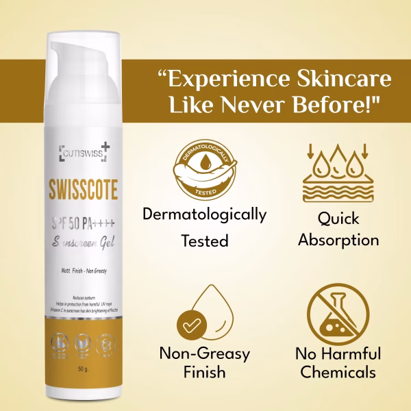 SWISSOTE sunscreen gel - 4
