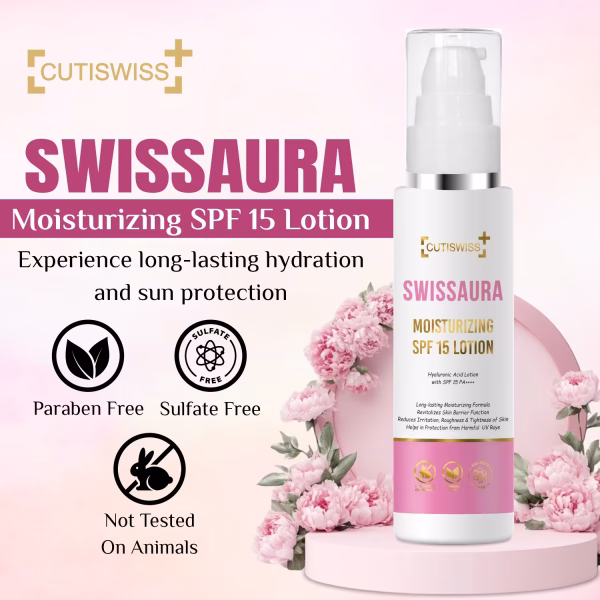 Swissaura Moisturizing SPF 15 Lotion 1
