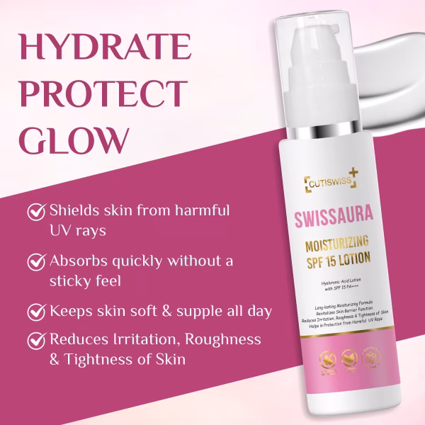 Swissaura Moisturizing SPF 15 Lotion 3