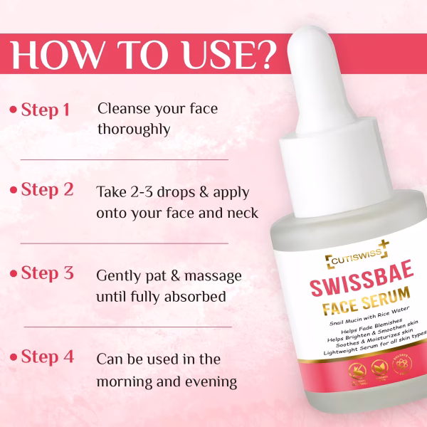Swissbae Face Serum 3