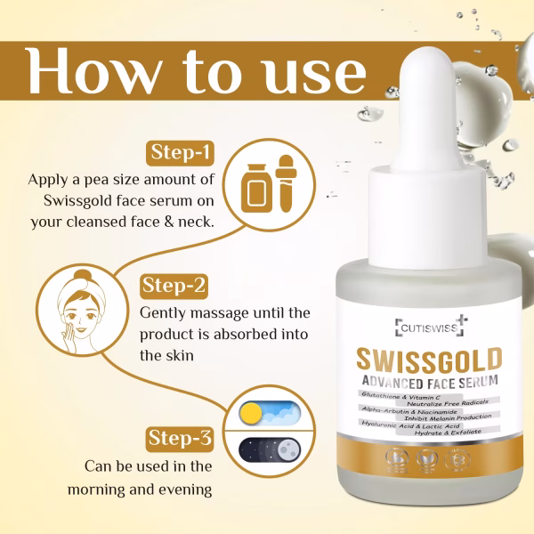 Swissgold Face serum 30ml 4