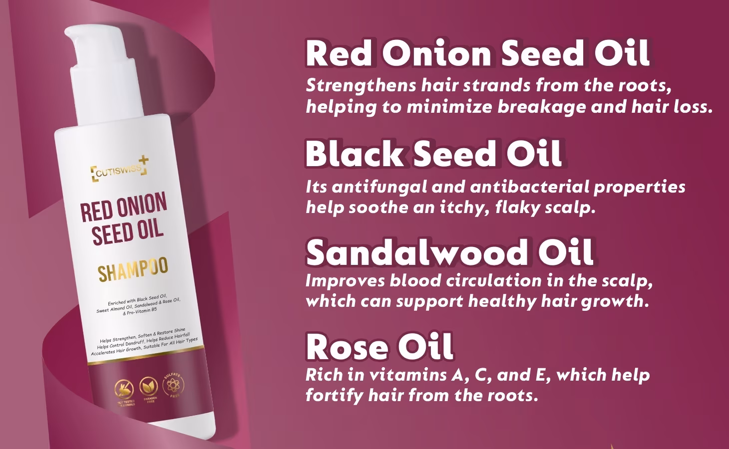 red onion sead oil shampoo