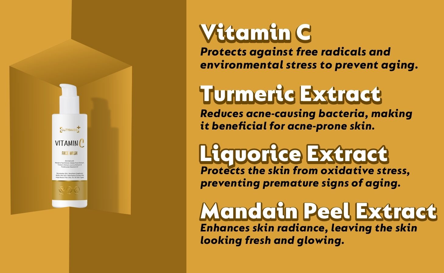 vitamin c face wash